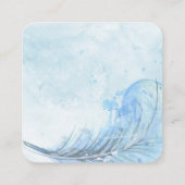 Vorlage für eine benutzerdefinierte Visitenkarte m (Rückseite)