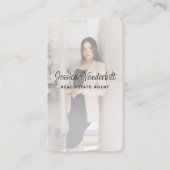 Vorlage für eine echte Anwesen Agent-Visitenkarte Visitenkarte (Vorderseite)