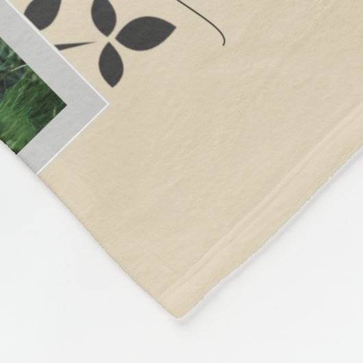 Vorlage für eine Fotocollage-Stammstruktur Persona Fleecedecke (Ecke)