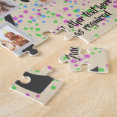 Vorlage für eine Fotocollage-Stammstruktur Persona Puzzle (Seite)