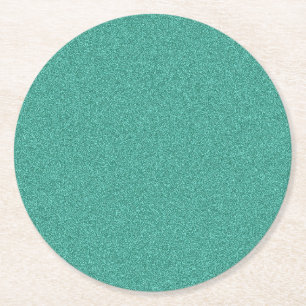 Vorlage für eine gelbe Farbe (Custom Green Color E Runder Pappuntersetzer