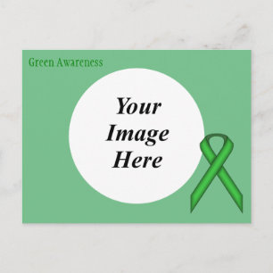Vorlage für eine grüne Standardleiste von Kenneth  Postkarte