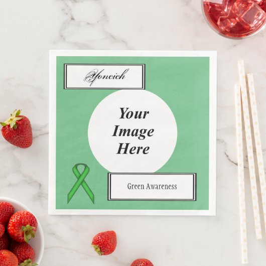 Vorlage für eine grüne Standardleiste von Kenneth  Serviette (Beispiel)