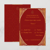 Vorlage für eine königliche indische Hochzeitsantw (Vorne/Hinten)