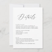 Vorlage für einfache Angaben zu Hochzeiten (Vorderseite)