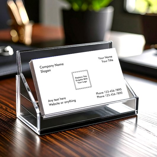 Vorlage für einfache Visitenkarten Visitenkarte