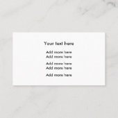 Vorlage für einfaches Firmenlogo Visitenkarte (Rückseite)