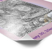 Vorlage für Einhorn und Schmetterlinge Fotodruck (Ecke)