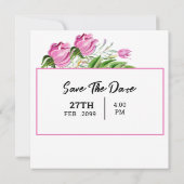 Vorlage für Einladungspapierkarten mit dem WedelSq (Rückseite)