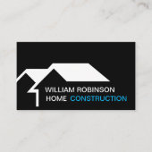 Vorlage für einzigartige Baukarten Visitenkarte (Vorderseite)