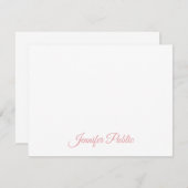 Vorlage für elegante handgeschriebene Skriptnamen (Vorne/Hinten)