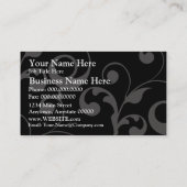 Vorlage für elegante Visitenkarten Visitenkarte (Rückseite)