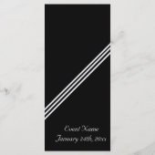 Vorlage für Ereignisprogramme - Angepasste Daten (Rückseite)