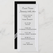 Vorlage für Ereignisprogramme - Angepasste Daten (Vorne/Hinten)