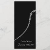 Vorlage für Ereignisprogramme - Angepasste Daten (Rückseite)