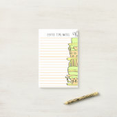 Vorlage für Extravagante, farbige Pastell-Gruppen Post-it Klebezettel (Auf Schreibtisch)