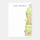 Vorlage für Extravagante, farbige Pastell-Gruppen Post-it Klebezettel (Vorderseite)