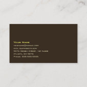 Vorlage für farbiges Square-Muster der Visitenkart Visitenkarte (Rückseite)