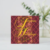 Vorlage für Feiertage (Stehend Vorderseite)