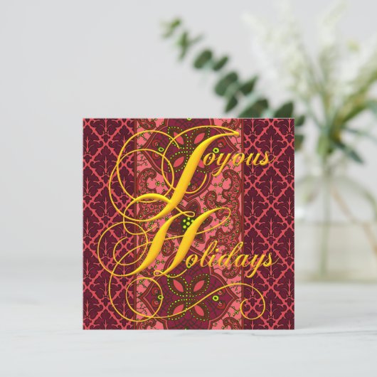 Vorlage für Feiertage (Stehend Vorderseite)