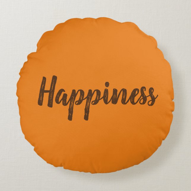 Vorlage für feste Farbnamen Rundes Kissen (Vorderseite)