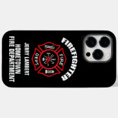 Vorlage für Firefighter-Namen Case-Mate iPhone Hülle (Rückseite (Horizontal))