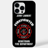 Vorlage für Firefighter-Namen Case-Mate iPhone Hülle (Rückseite)