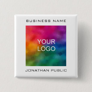 Vorlage für Firmenlogo Button