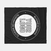 Vorlage für Firmenlogo oder Design und Bearbeitung Fleecedecke (Vorderseite (Horizontal))