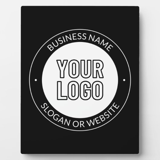 Vorlage für Firmenlogo oder Design und Bearbeitung Fotoplatte (Vorderseite)