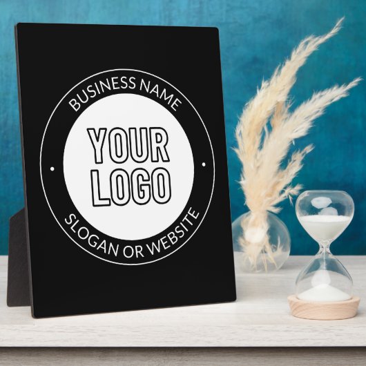 Vorlage für Firmenlogo oder Design und Bearbeitung Fotoplatte (Seite)