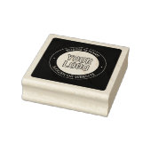 Vorlage für Firmenlogo oder Design und Bearbeitung Gummistempel (Stempel)