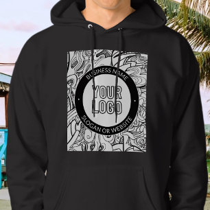 Vorlage für Firmenlogo oder Design und Bearbeitung Hoodie