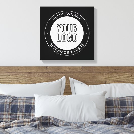 Vorlage für Firmenlogo oder Design und Bearbeitung Leinwanddruck (Insitu (Schlafzimmer))