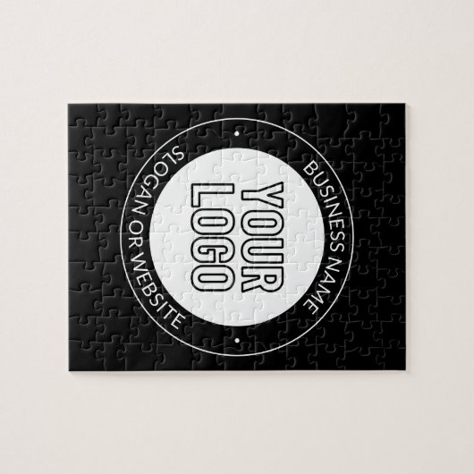 Vorlage für Firmenlogo oder Design und Bearbeitung Puzzle (Horizontal)