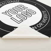 Vorlage für Firmenlogo oder Design und Bearbeitung Sherpadecke (3/4)