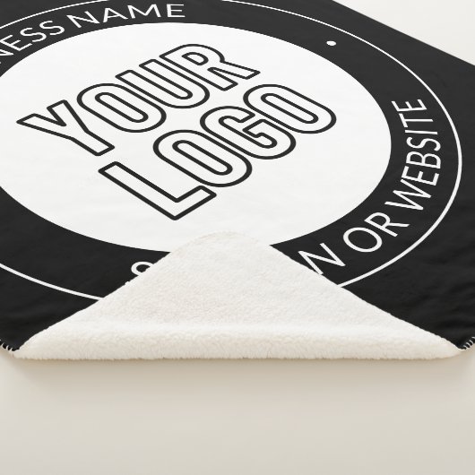 Vorlage für Firmenlogo oder Design und Bearbeitung Sherpadecke (3/4)