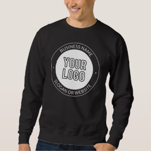 Vorlage für Firmenlogo oder Design und Bearbeitung Sweatshirt