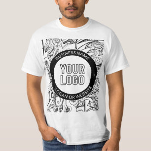 Vorlage für Firmenlogo oder Design und Bearbeitung T-Shirt