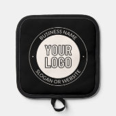 Vorlage für Firmenlogo oder Design und Bearbeitung Topflappen (Vorderseite)