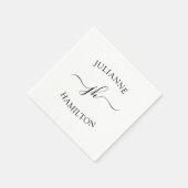 Vorlage für Firmenlogo Serviette (Ecke)