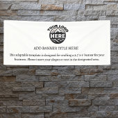 Vorlage für Firmenlogos Banner