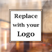 Vorlage für Firmenlogos Fensteraufkleber (Blatt 2)