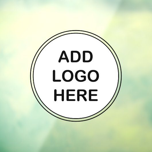 Vorlage für Firmenlogos Fensteraufkleber (Blatt 3)