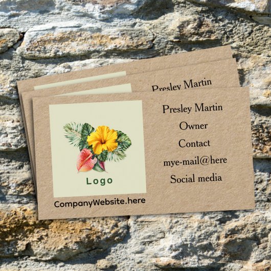 Vorlage für Firmenlogos Geschäftskarten Visitenkarte