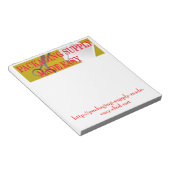 Vorlage für Firmenlogos Notizblock (angewinkelt)