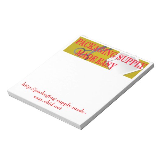 Vorlage für Firmenlogos Notizblock (Rotiert)