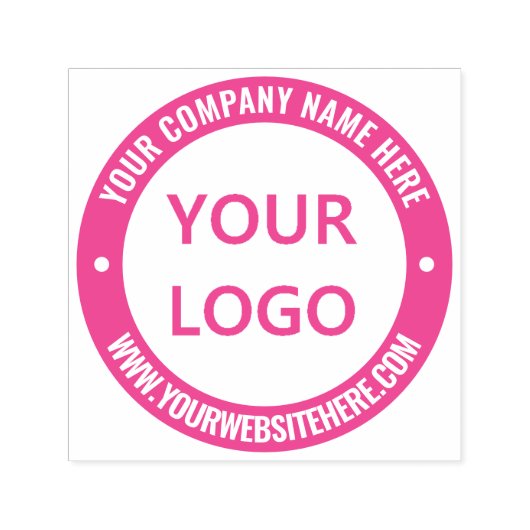 Vorlage für Firmenlogos und Textfarbendarstellung Permastempel (Design)