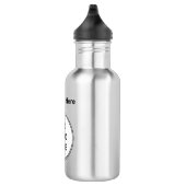 Vorlage für Firmenlogos Wasserflaschen Edelstahlflasche (Rechts)