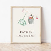 Vorlage für Fischereifavoriten | Bearbeitbare Fisc Poster